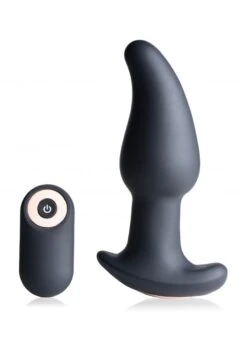 Rimmers Gyro-M 10X Curved Rimming G-Spot/P-Spot Plug With Remote Control -Sex Shop rimmers gyro m 10x curved rimming g spot p spot plug with remote control 3