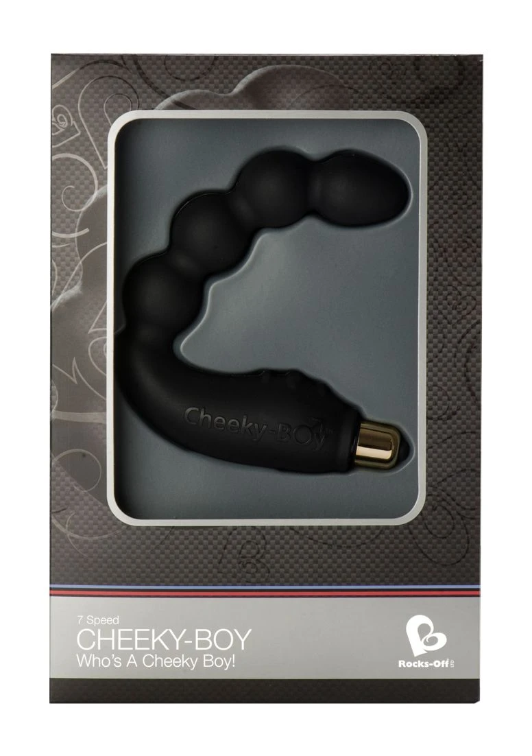 Rocks-Off Cheeky Boy Prostate Masager - Black 1 Rocks-Off Cheeky Boy Prostate Masager - Black