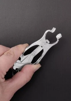 Shots - Steel Clover Nipple Clamp With Chain