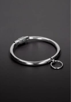 Shots - Steel Collar With Combination Lock - Medium