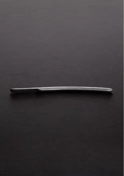 Shots - Steel Single End Dilator Urethral Sounds (8mm) - Brushed Steel