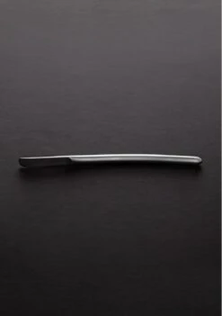 Shots - Steel Single End Dilator Urethral Sounds (9mm) - Brushed Steel