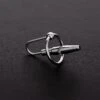 Shots - Steel Wedge Plug Ring - HOLLOW (25mm)