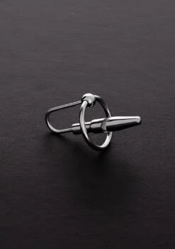 Shots - Steel Wedge Plug Ring- SOLID (25mm)