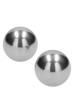 Shots Toys Ben Wa Balls - Medium Weight - Silver -Sex Shop shots toys ben wa balls medium weight silver 4