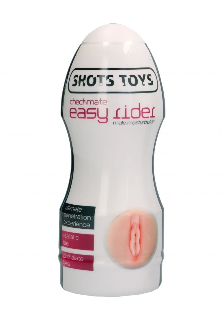 Shots Toys Easy Rider - Checkmate - Male Masturbator - Vaginal 2 Shots Toys Easy Rider - Checkmate - Male Masturbator - Vaginal - Image 2