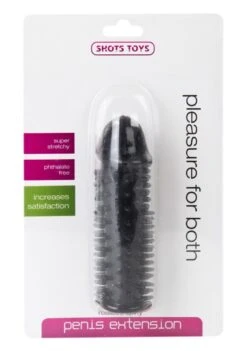 Shots Toys Realistic Spikey Penis Extension