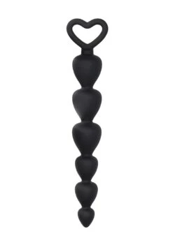 Shots Toys Silicone Anal Beads - Black -Sex Shop shots toys silicone anal beads black 4