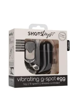 Shots Toys Wireless Vibrating G-Spot Egg - Big -Sex Shop shots toys wireless vibrating g spot egg big 6
