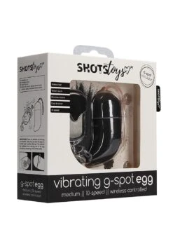 Shots Toys Wireless Vibrating G-Spot Egg - Medium -Sex Shop shots toys wireless vibrating g spot egg medium 4