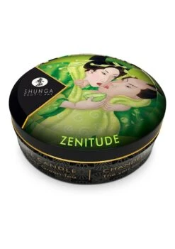 Shunga Zenitude / Exotic Green Tea Mini Massage Candle - 30 Ml