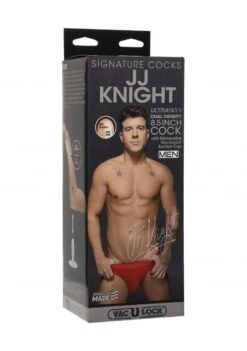 Signature Cocks - JJ Knight 8.5" ULTRASKYN™ Cock With Removable Vac-U-Lock™ Suction Cup