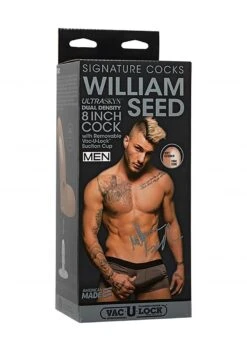 Signature Cocks - William Seed 8" ULTRASKYN™ Cock With Removable Vac-U-Lock™ Suction Cup