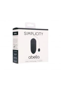 Simplicity ABELLA Classic Vibrating Egg - Black