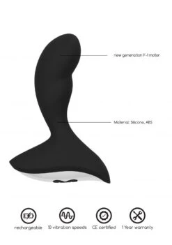 Simplicity GERON Anal Vibrator - Black