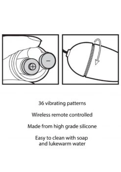 Simplicity Jayden - Dual Rechargeable Vibrating Remote Toy