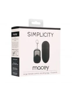 Simplicity MACEY Remote Control Vibrating Egg