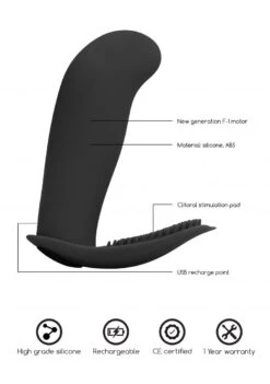 Simplicity Wireless Remote Vibrator - Leon