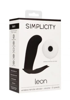 Simplicity Wireless Remote Vibrator - Leon -Sex Shop simplicity wireless remote vibrator leon 9