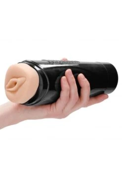 SLT Self Lubrication Easy Grip Masturbator XL Vaginal - Flesh -Sex Shop slt self lubrication easy grip masturbator xl vaginal flesh 2
