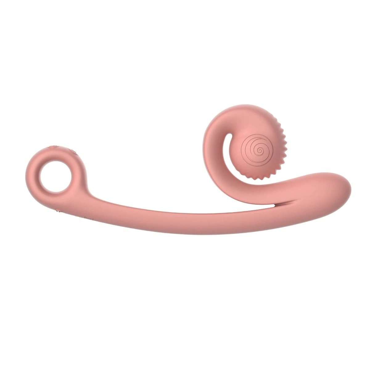Snail Vibe Curve Duo Vibrator - Peachy Pink 7 Snail Vibe Curve Duo Vibrator - Peachy Pink - Image 7
