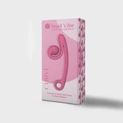 Snail Vibe Curve Duo Vibrator - Pink -Sex Shop snail vibe curve duo vibrator pink 3