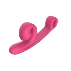 Snail Vibe Curve Duo Vibrator - Pink -Sex Shop snail vibe curve duo vibrator pink 7