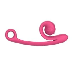 Snail Vibe Curve Duo Vibrator - Pink -Sex Shop snail vibe curve duo vibrator pink 8