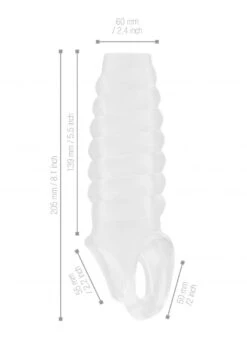 SONO No.21 - Dong Extension - Transparent -Sex Shop sono no 21 dong extension transparent 2