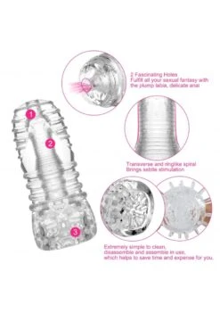 SONO No. 68 - Stroker - Translucent 6 SONO No. 68 - Stroker - Translucent -Sex Shop sono no 68 stroker translucent 2