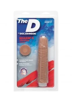 The D™ - Shakin’ D Vibrating 7" Dildo
