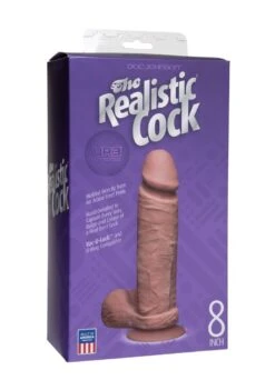 The Realistic® Cock ULTRASKYN™ 8” - Caramel