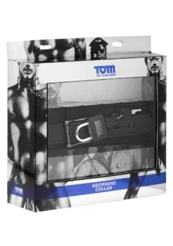 Tom Of Finland Neoprene Collar With Lock