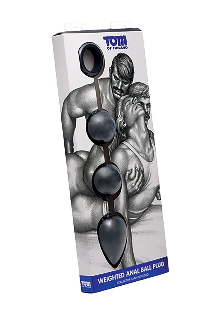 Tom Of Finland Weighted Anal Ball Beads 1 Tom Of Finland Weighted Anal Ball Beads