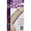 Vac-U-Lock™ - 5" Realistic Dildo - Vanilla