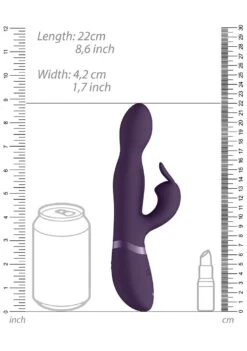 Vive Niva 360degrees Rabbit Vibrator - Purple -Sex Shop vive niva 360degrees rabbit vibrator purple 10
