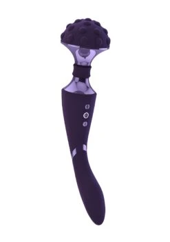 Vive Shiatsu Bendable Massager Wand - Purple