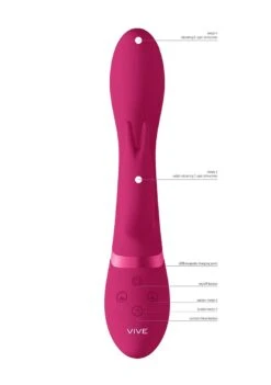 Vive Zosia Classic G-Spot Rabbit Vibrator - Pink -Sex Shop vive zosia classic g spot rabbit vibrator pink 4
