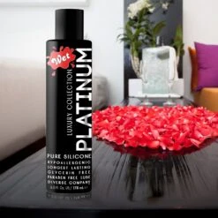 Wet Platinum Luxury Silicone Lubricant 9 Fl. Oz / 266mL -Sex Shop wet platinum luxury silicone lubricant 9 fl oz 266ml 2